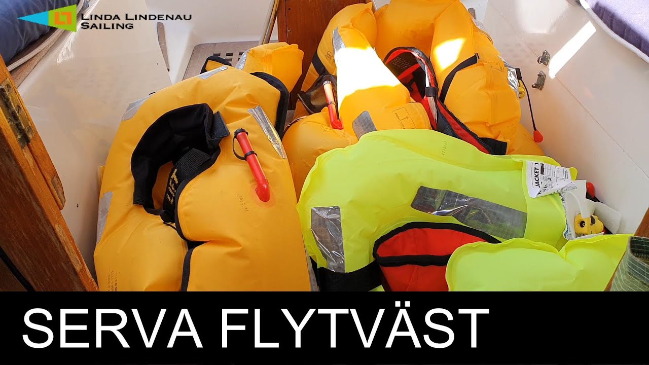 Årlig service av flytväst
