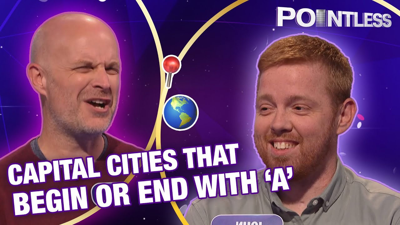 Geography Challenge: Guess Capital Cities that Begin Or End With ‘A’|S23 EP35|Full Episode|Pointless