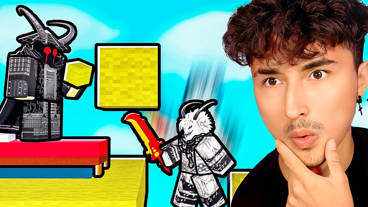 Реакция на 200IQ Roblox BedWars Plays!