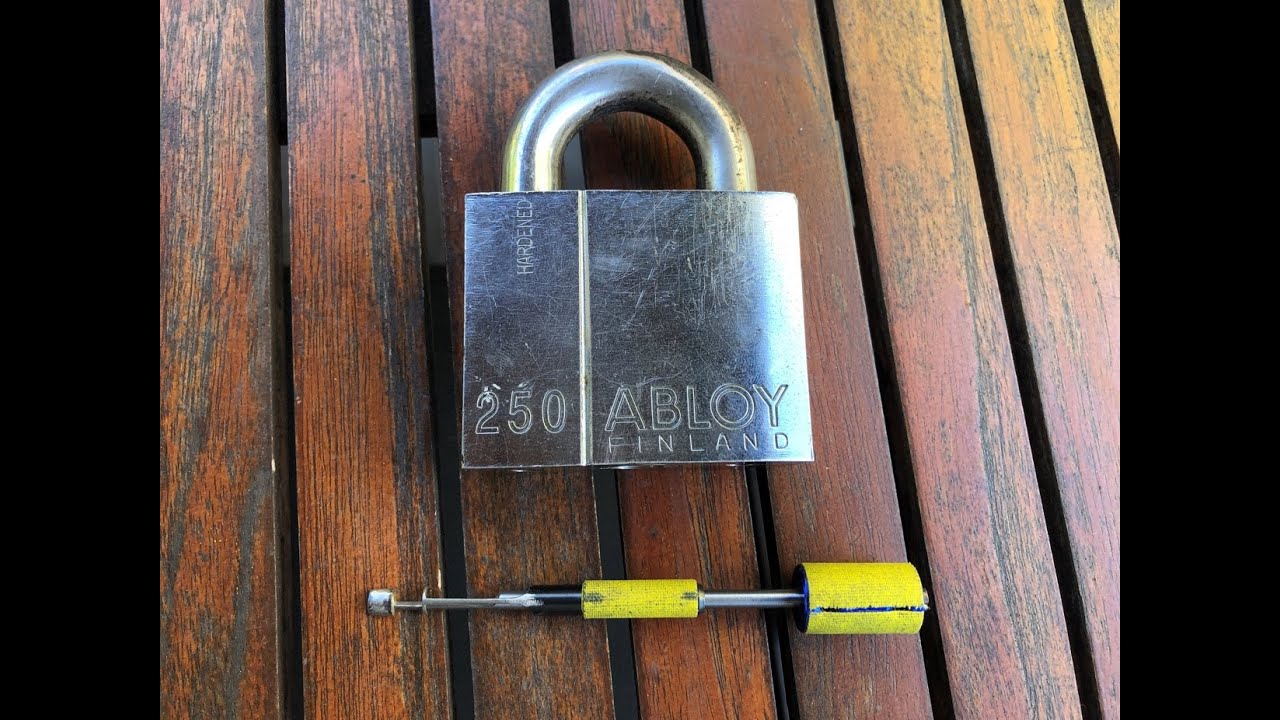 locksport: Abloy 250 picked & gutted