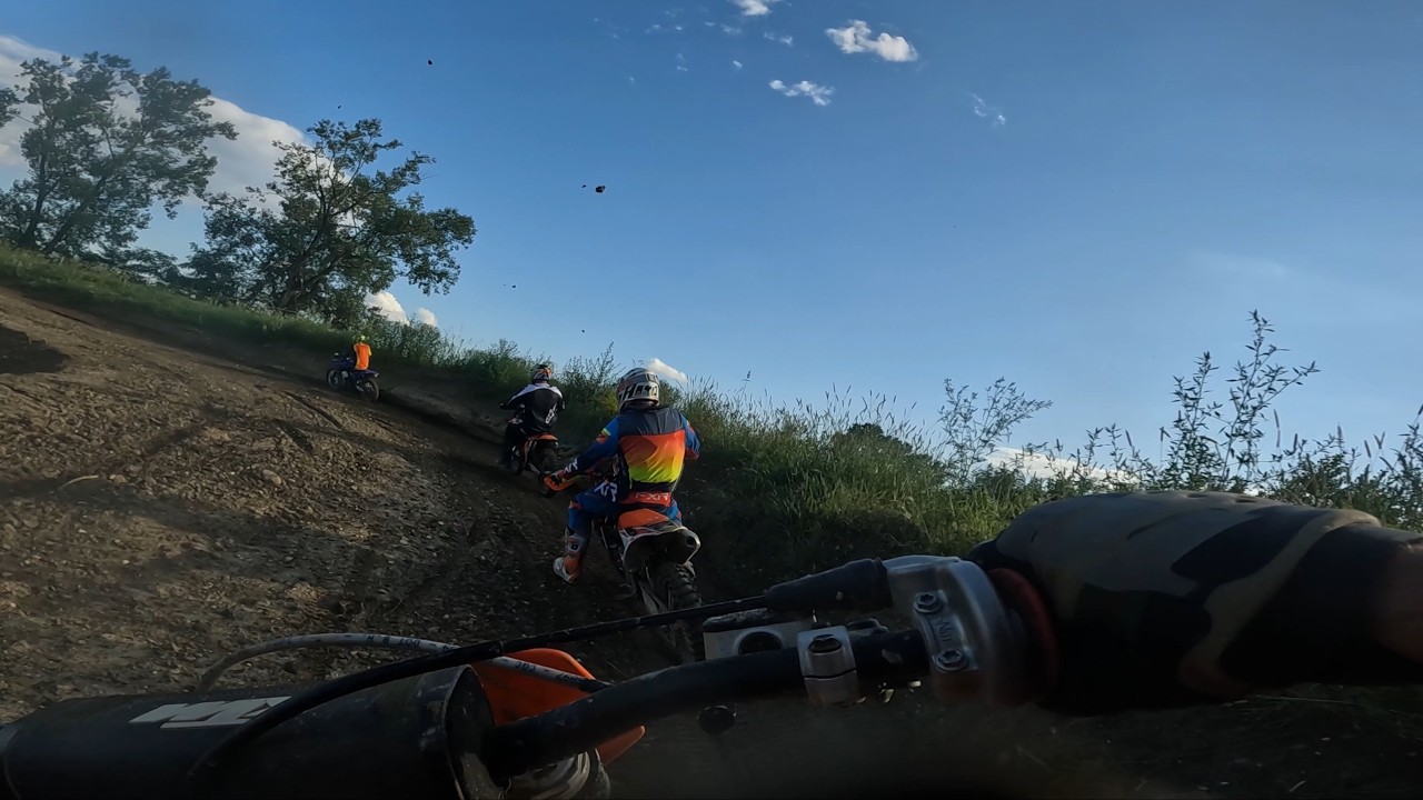 GoPro POV riding in Cross park Krško after floods part 2.