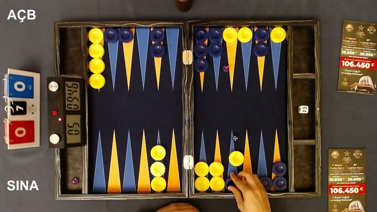 ALİ ÇETİN BELENE & SINA JORJANI (Fmgammon Open)