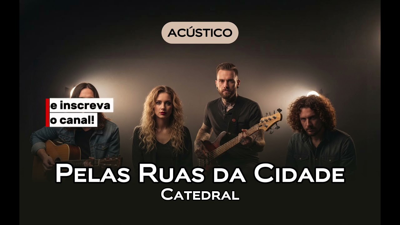 PELAS RUAS DA CIDADE - CATEDRAL | ACÚSTICO | IA COVER