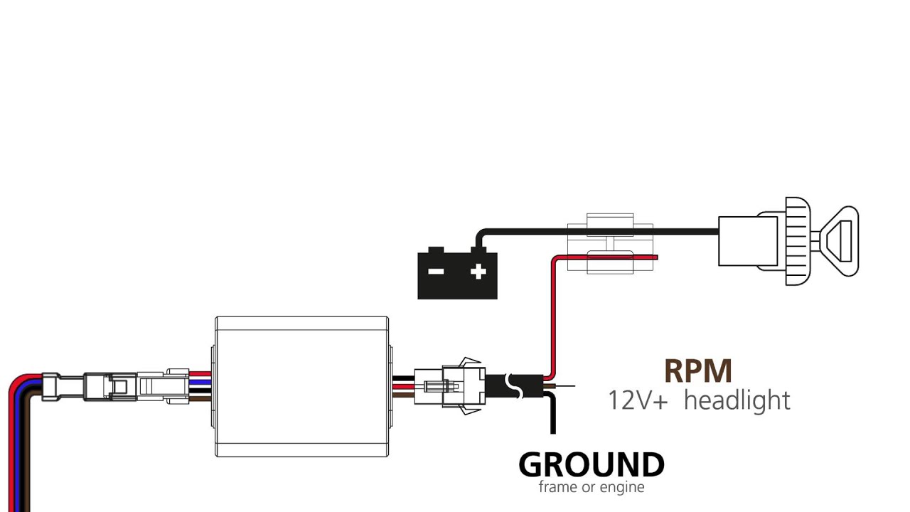 Tutorial: How to wire the SIP SPEEDO / REV COUNTER 2.0 for Vespa / Lambretta