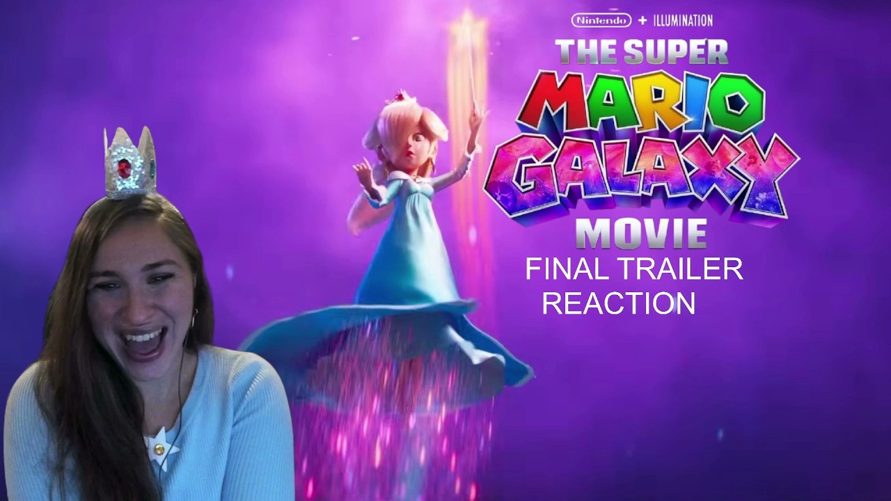 #SuperMarioGalaxyMovie Trailer Reaction #nintendodirect #nintendo #universalpictures #film #cinema  