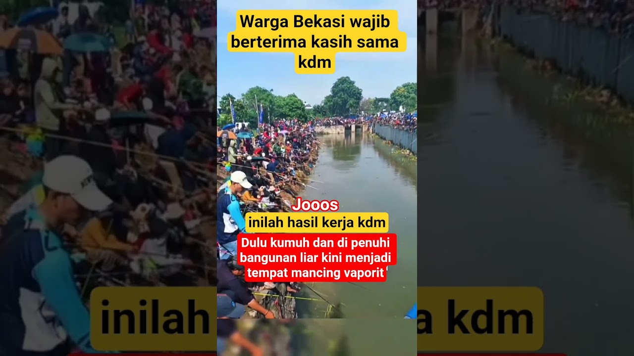 kali gabus Bekasi sekarang #gubernurjawabarat#kangdedymulyadi#kdm