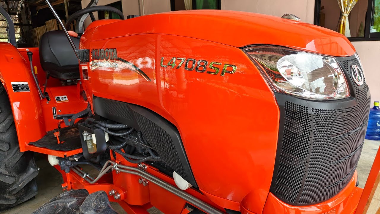 L4708 SP แทรกเตอร์คูโบต้ามือสอง อุปกรณ์ 3 ชิ้น ปรับสภาพพร้อมใช้งาน ส่งฟรี 0982079219