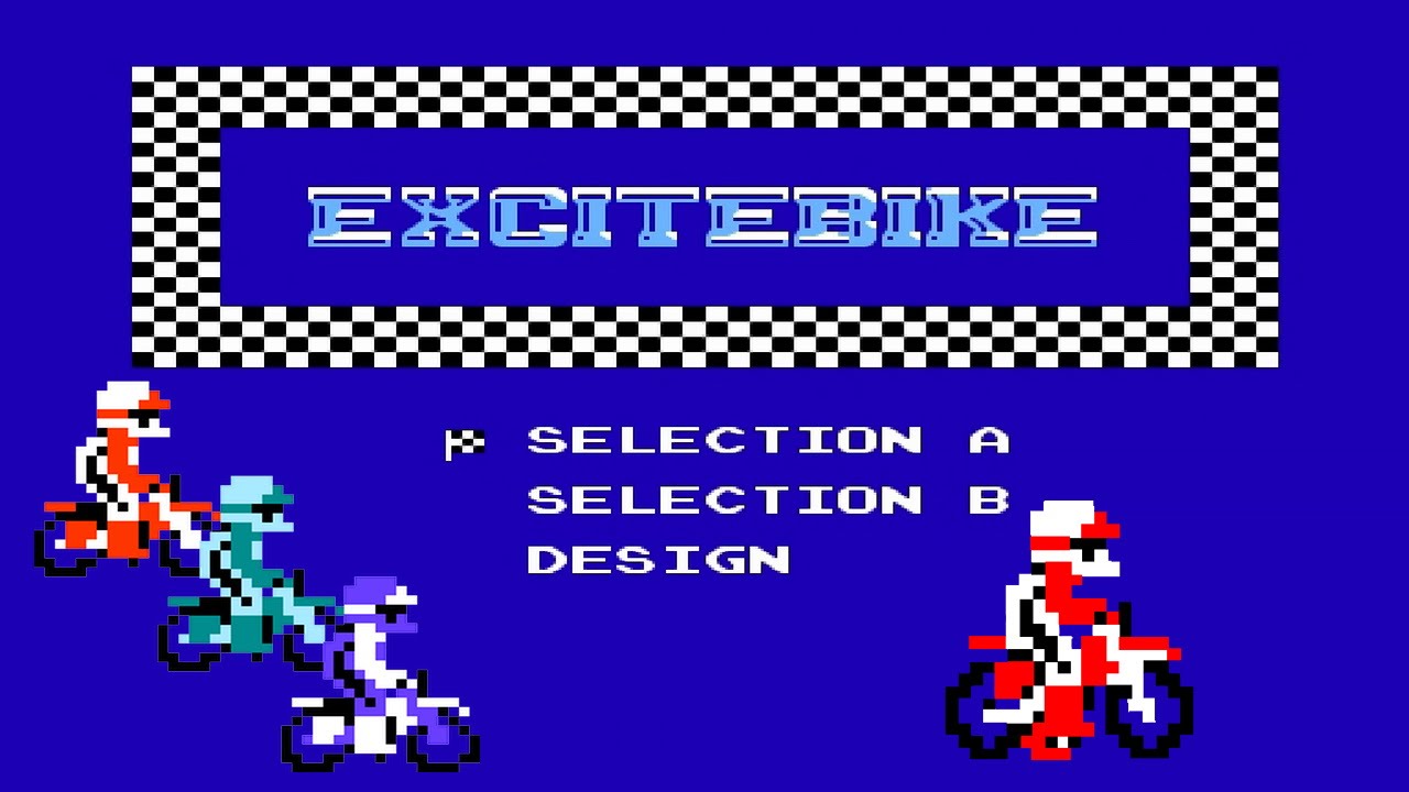 Excitebike NES, Dendy gameplay  [135]