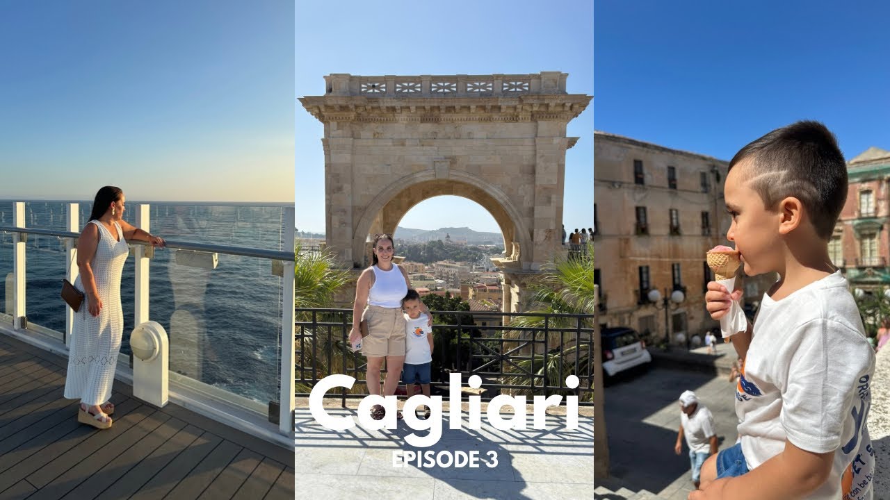 ⚓️☀️ Diario de abordo | CAGLIARI | 🛳️ Costa Smeralda #summervlog #crucero 