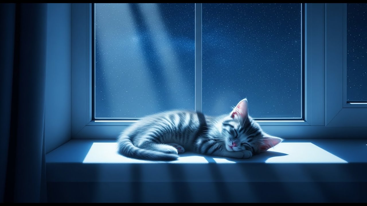 Music to Help Your Cat Sleep 🐈 | Deep Relaxation Sounds