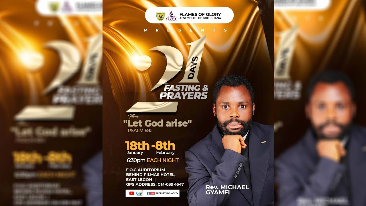 21 DAYS FASTING AND PRAYERS (DAY 19)