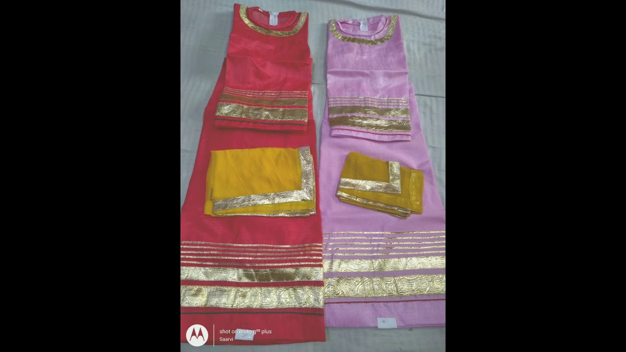 Chote Baisa Rowsilk Stitched Poshak 👗👗