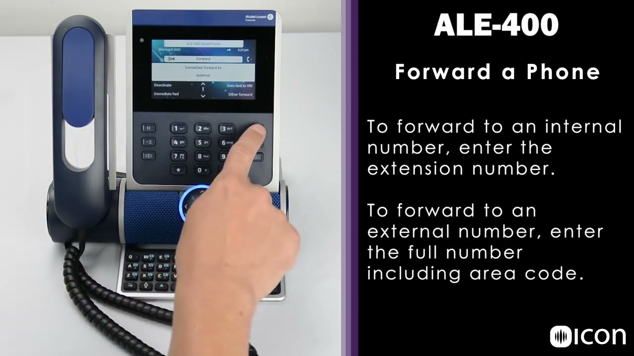 Alcatel-Lucent ALE-400 Phone Deployed on the OXE System - Demo and User Guide