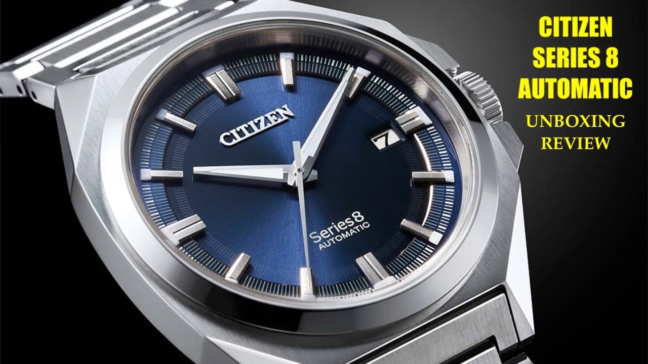 Citizen Series 8 Automatic NB6010-81L Watch | Review Valjoux Relogios
