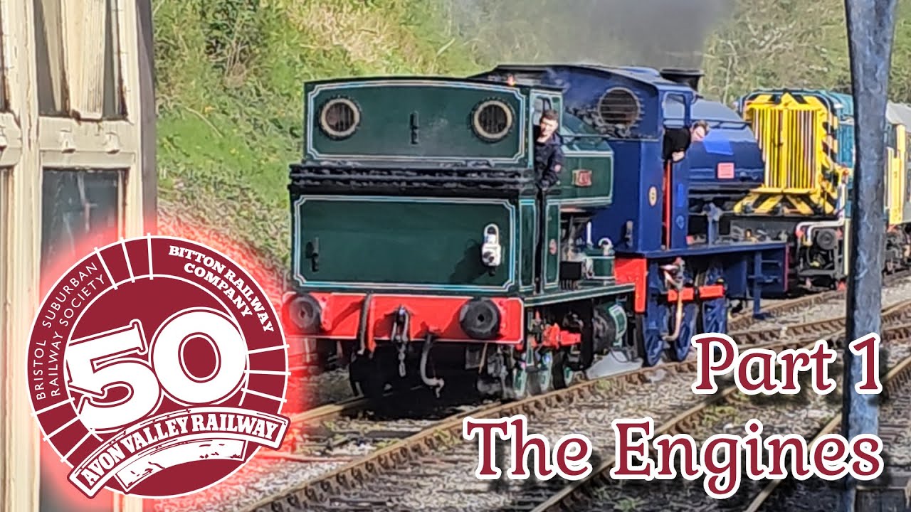 AVON VALLEY RAILWAY 50TH ANNIVERSARY Pt.1: The Engines | 05.04.2024