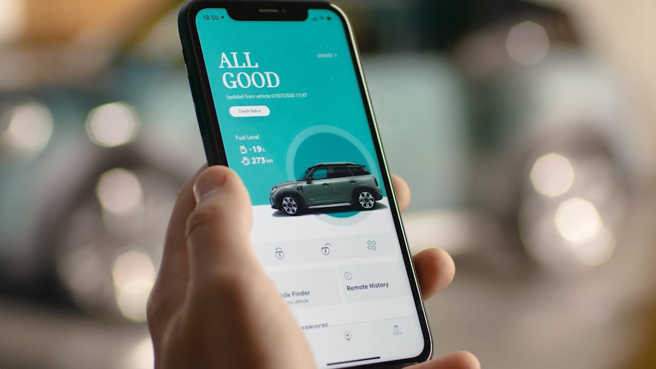 Подключение MINI к приложению MINI   MINI-руководство