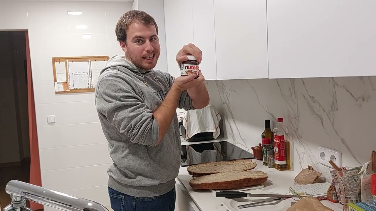 ¡¡¡ME HAGO UN BOCADILLO GIGANTE DE NOCILLA!!! 