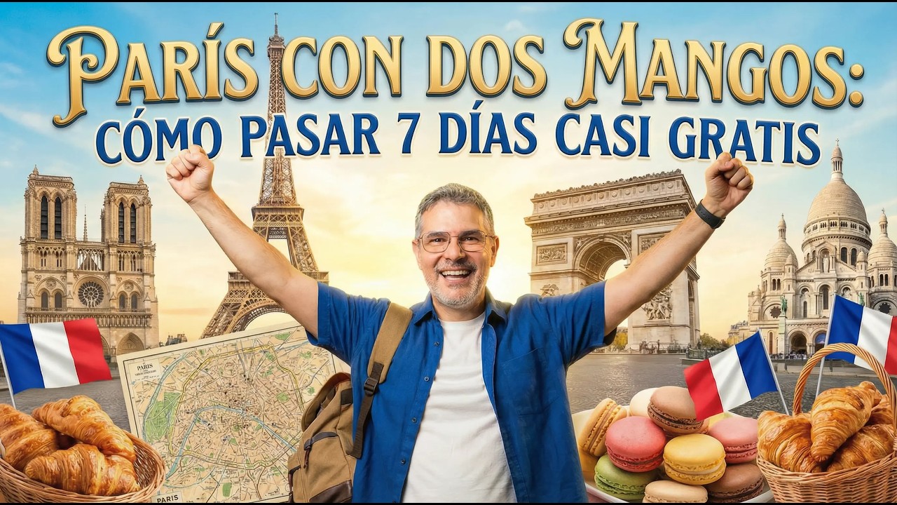 PARÍS con dos mangos: cómo pasar 7 días casi gratis