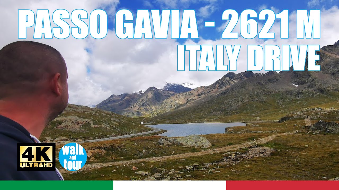 Driving in Italy - Passo Gavia - Mountain Pass Drive in 4K UHD (60 fps)