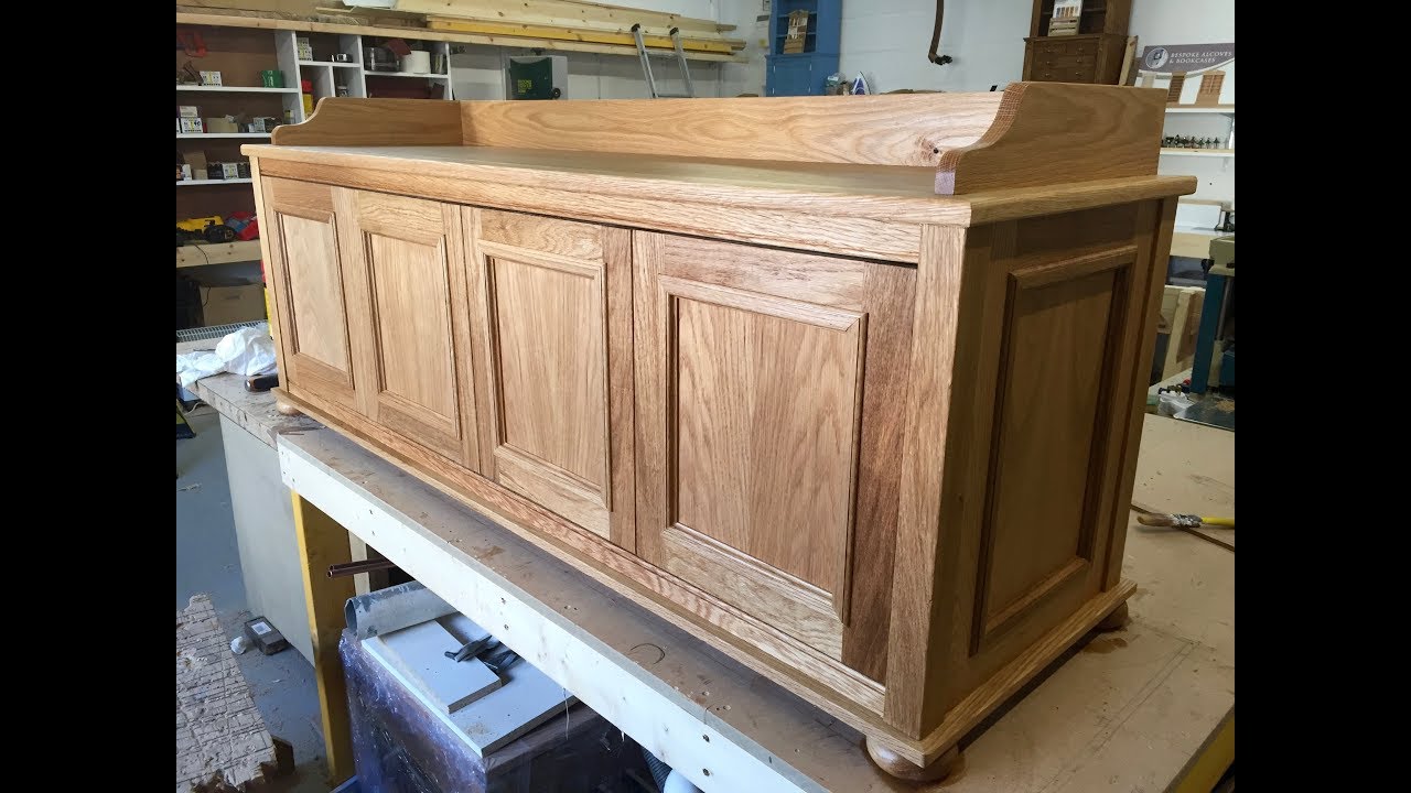 Making a Scottish Oak Settle (with drawers)