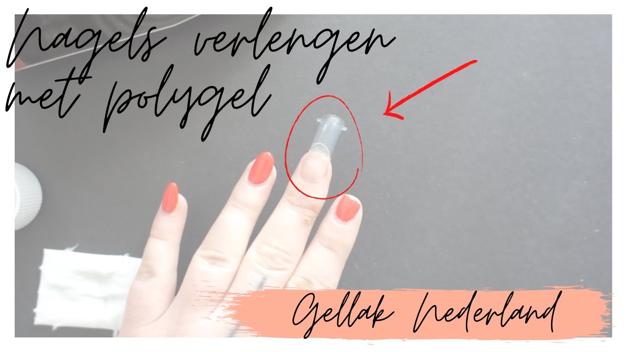 MET POLYGEL NAGELS VERLENGEN - Gellak Nederland - Bluesky Gum Gel aanbrengen