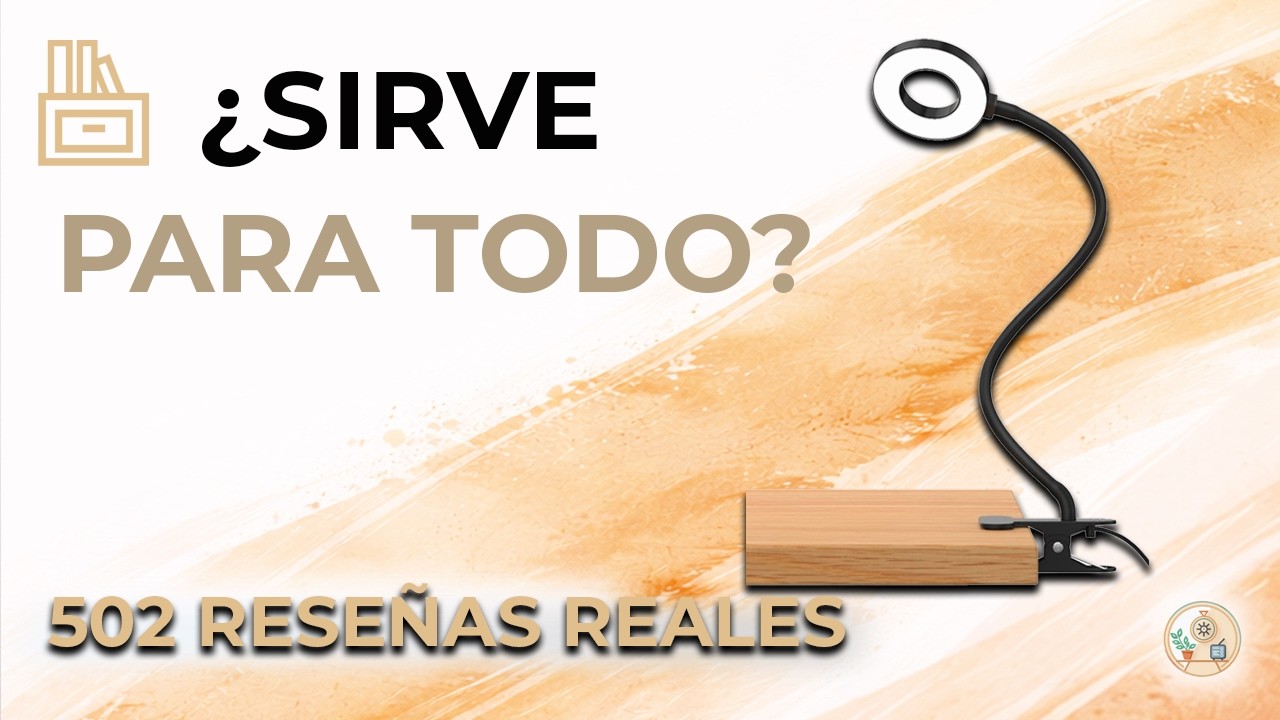 Lámpara de escritorio iZELL: ¿Es buena para estudiar o se queda corta? | FYNTRAVIA