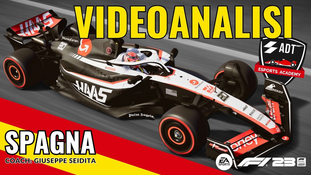 F1 23: Videoanalisi a cura di Giuseppe Seidita in Spagna