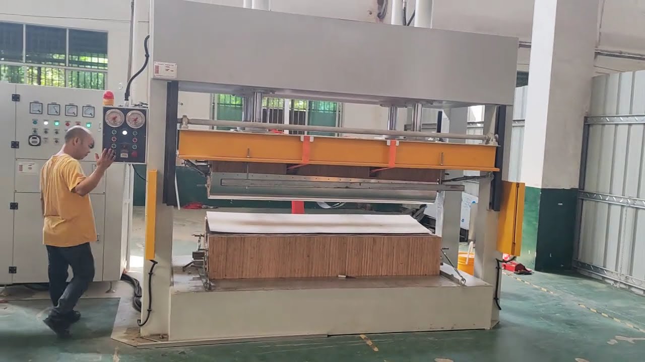HF High Frequency Hot Press Machine For Curved Plywood Panels