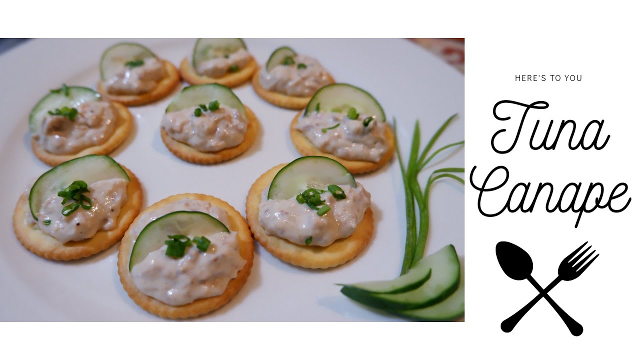 APPETIZER -TUNA CANAPE