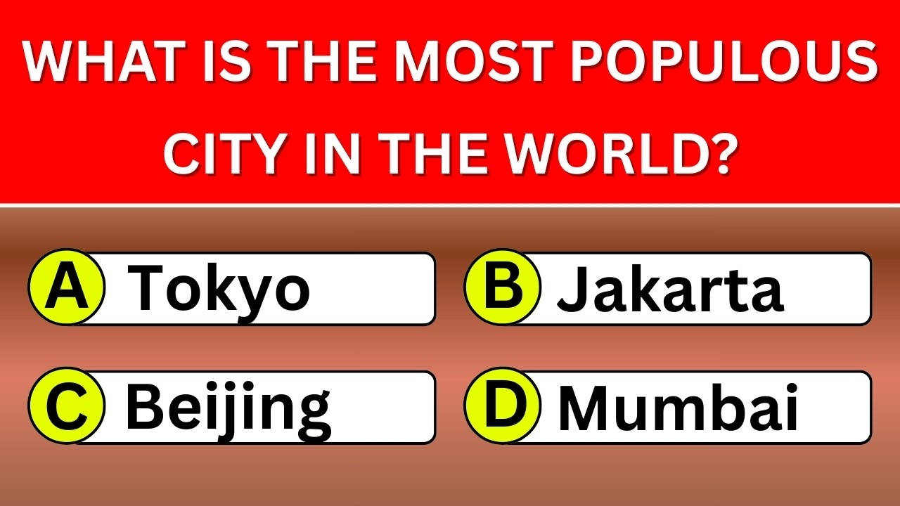 Your Geography IQ Is High If You Pass This 50-Question World Quiz! 🌍📚 | Wisdom Daily