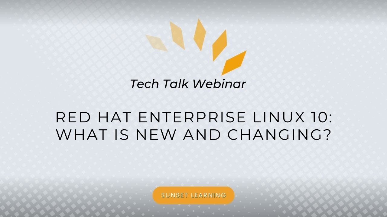 Red Hat Enterprise Linux 10: What is New and Changing?