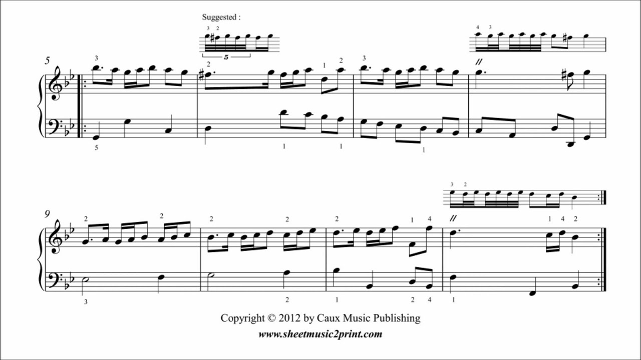Purcell : Hornpipe Z. T683 from Abdelazer