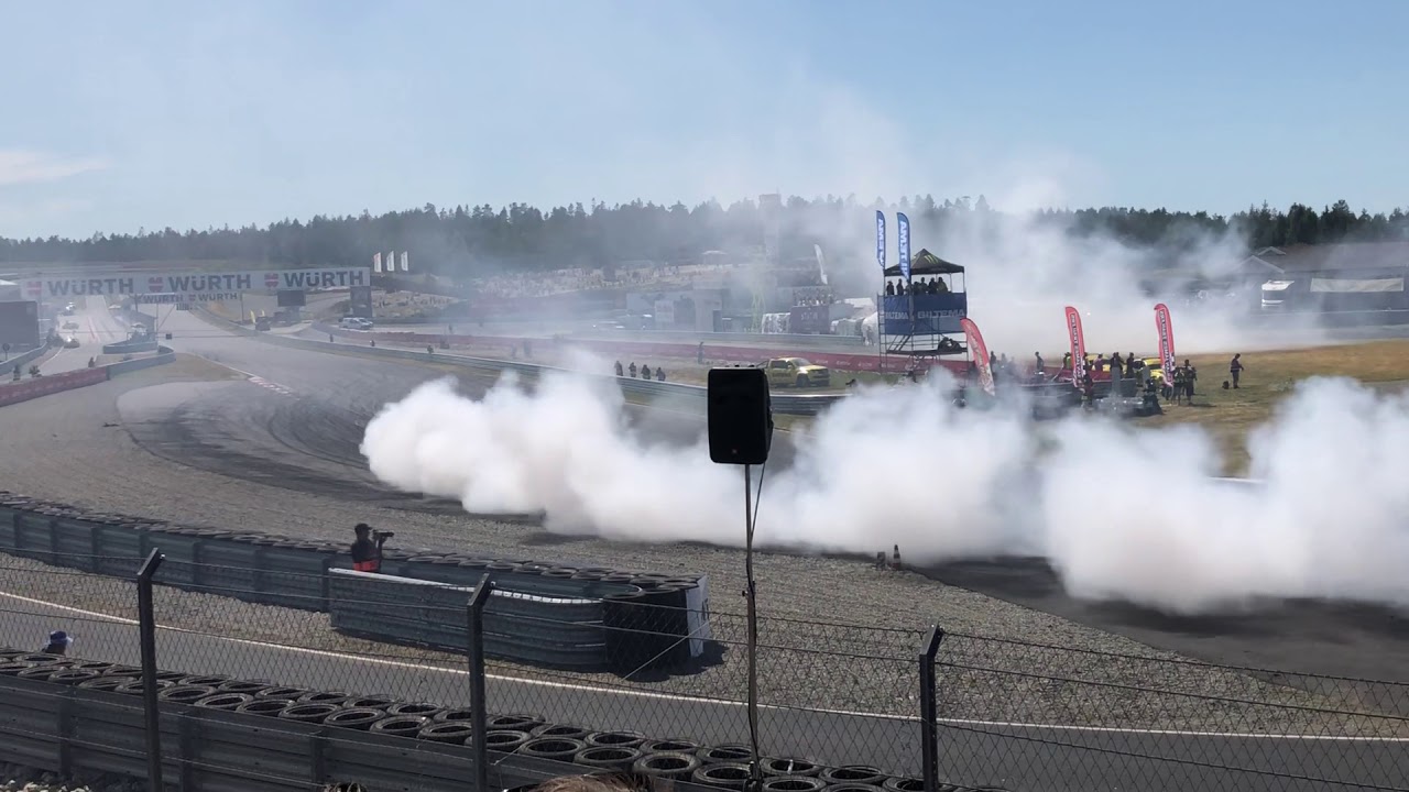Gatebil Rudskogen 2018 5-8 july. Drifting 
