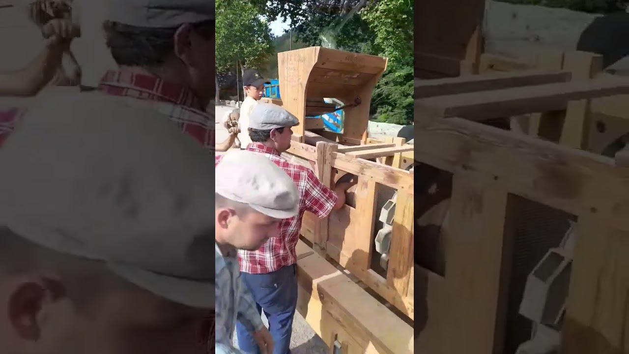 UN TRIEUR À GRAINS...