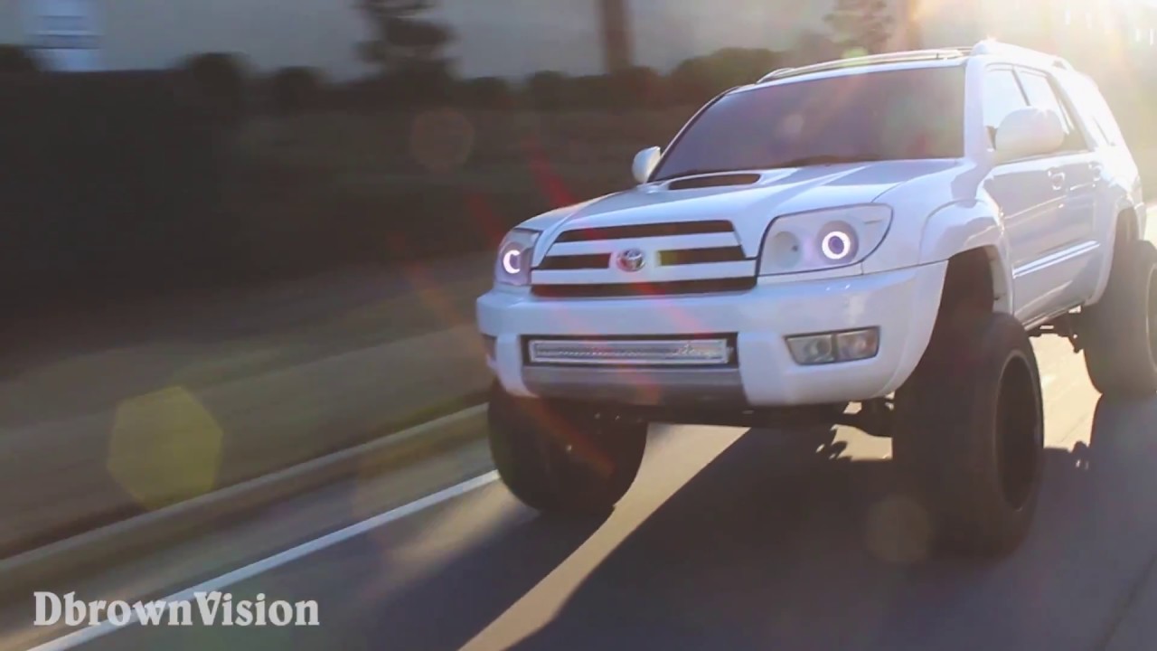 LIFTED STANCED AND BAGGED 4RUNNER on 35s | @_4r33