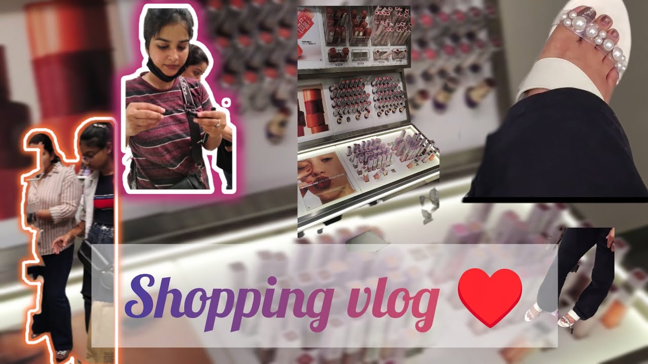 Shopping vlog with sister 🤩#shopping #mall #makeup #dress #viralvideo #pleasesubscribe 