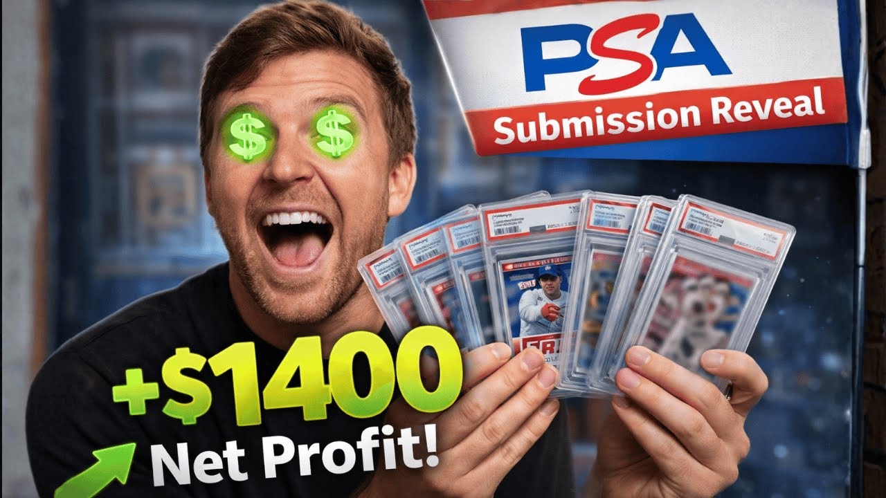 This PSA Submission Ended $1,400 IN THE GREEN