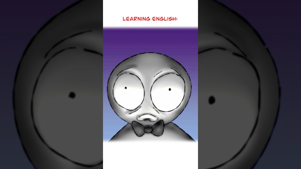 English Backwards 😳 (Animation Meme) Anim: Johnes0Art #shorts