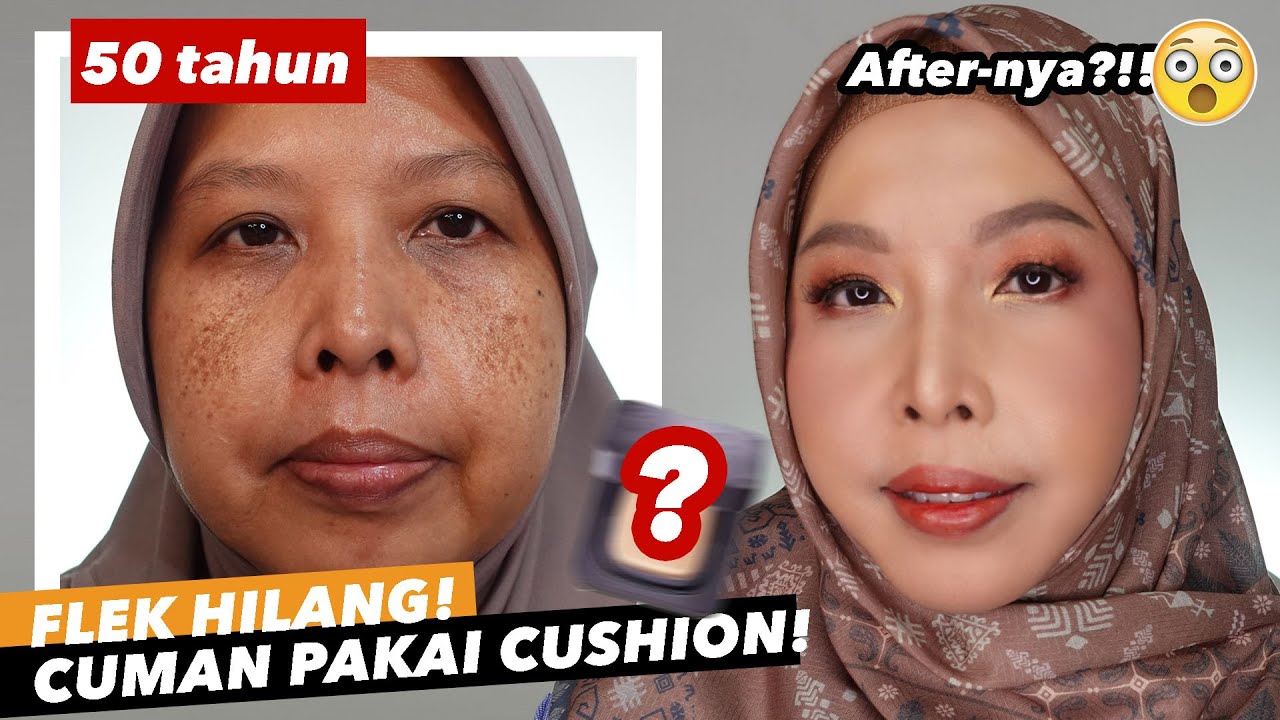 50 TAHUN JADI MAMA MUDA! TUTORIAL MAKEUP IBU LEBIH MUDA DAN HILANGKAN FLEK INSTAN!