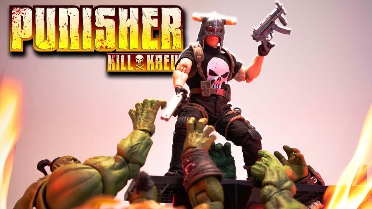 The SECRET To CREATING Your own PUNISHER Figure (kill crew custom)