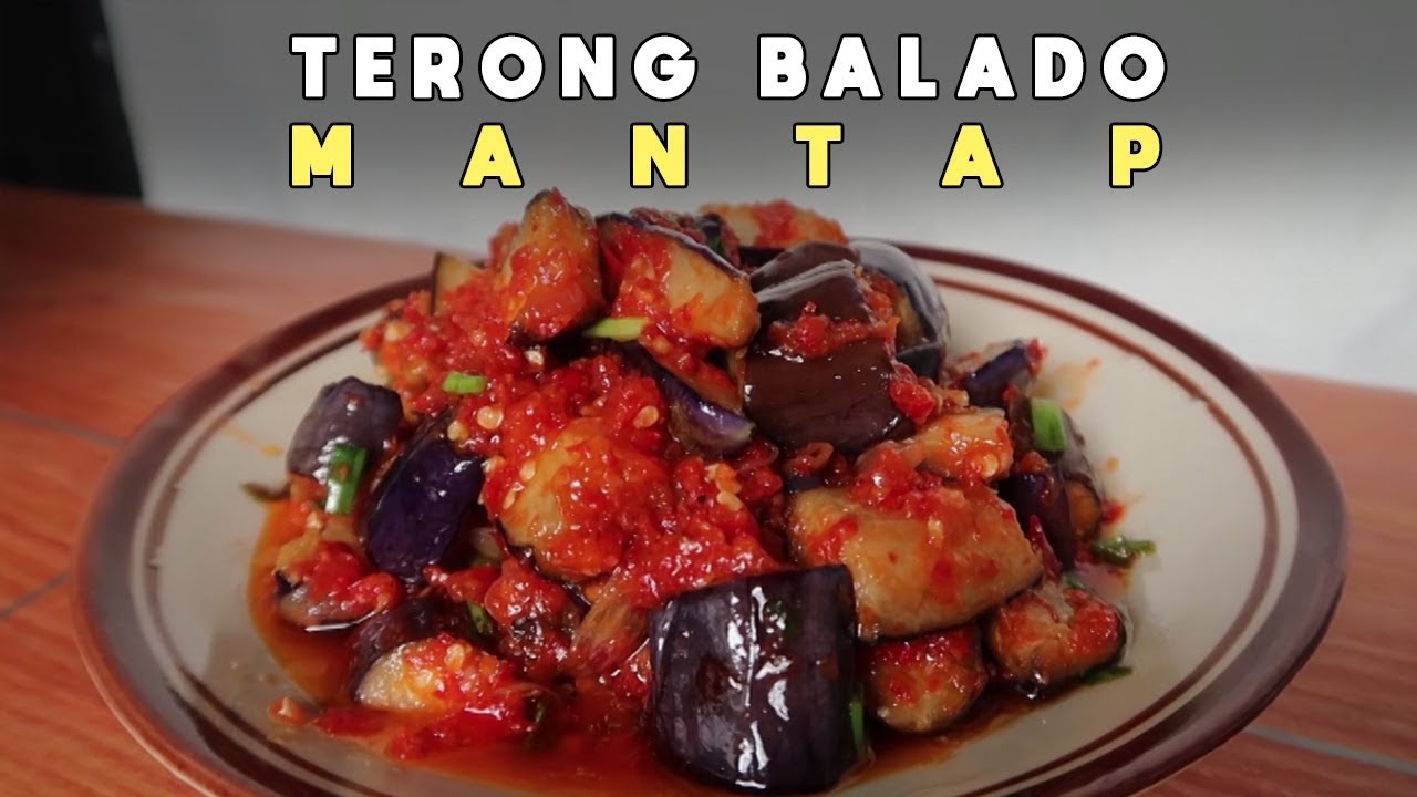 Resep Terong Balado Pedas Manis Enak - Resep 5 Menit