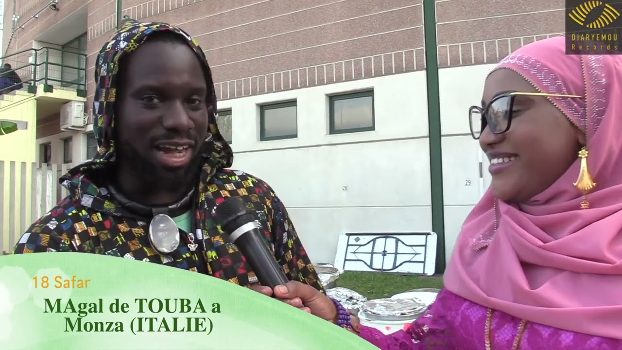 DIARYEMOU Records: Spot reportage du Magal 18 Safar Touba Milano🇮🇹