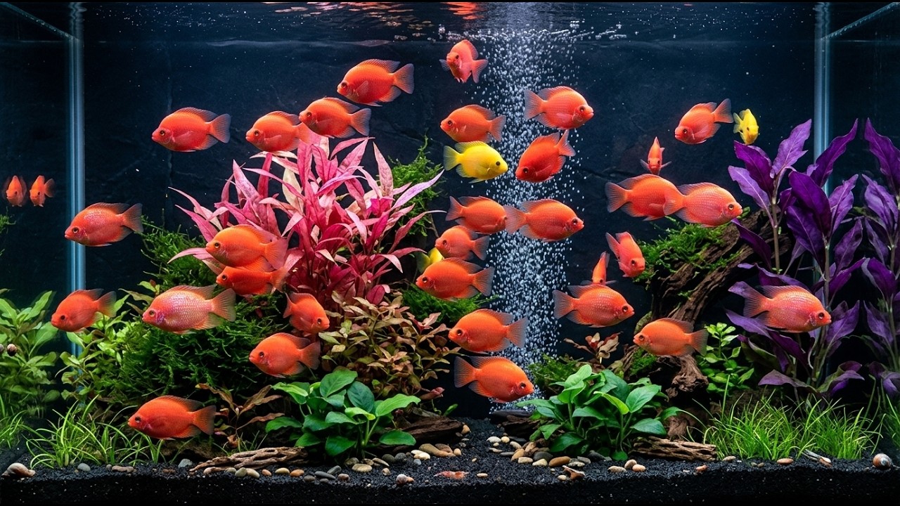 I get colorful fish, goldfish, platy fish, glass fish, best play ground, Saturday Life.