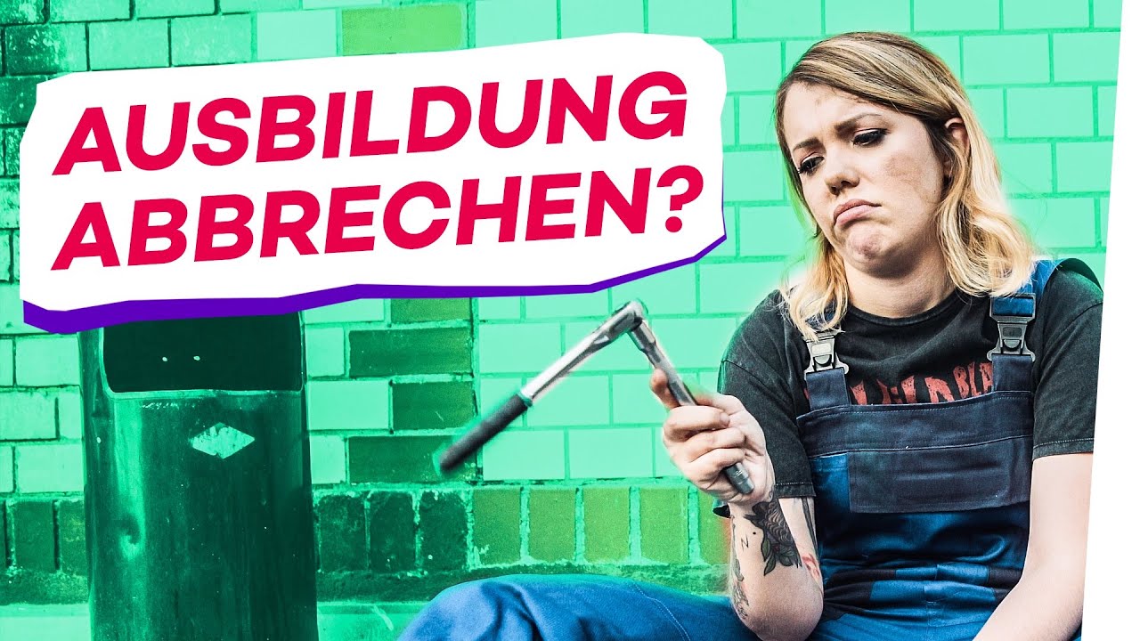 Soll ich meine AUSBILDUNG wirklich ABBRECHEN?🔧
