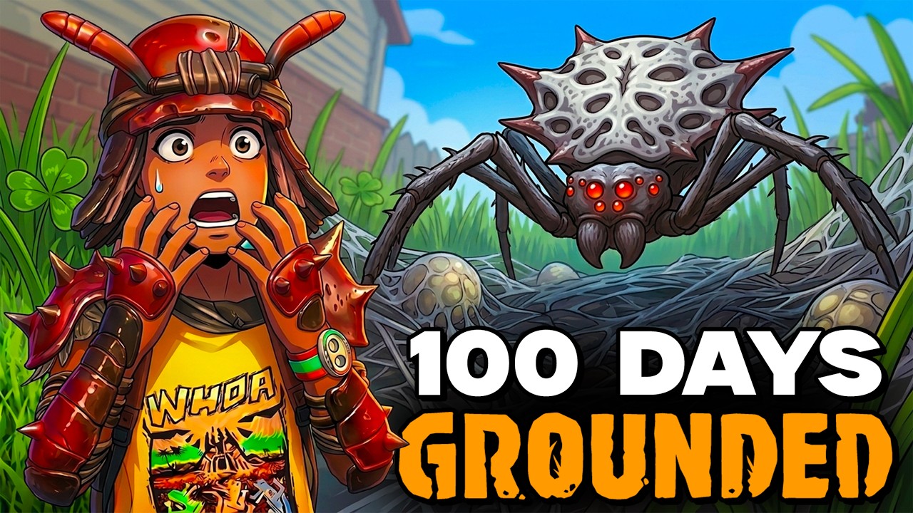 I Spent 100 Days in Grounded. BUT I must get 100%