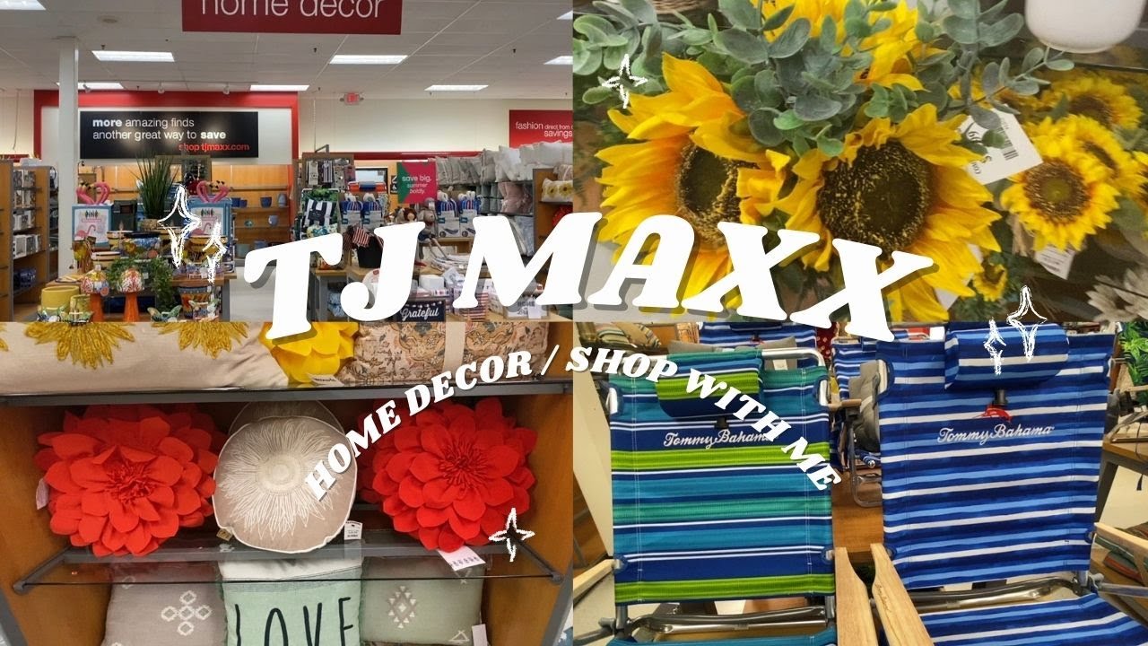 TJ MAXX SUMMER HOME DECOR SHOP WITH ME 2023