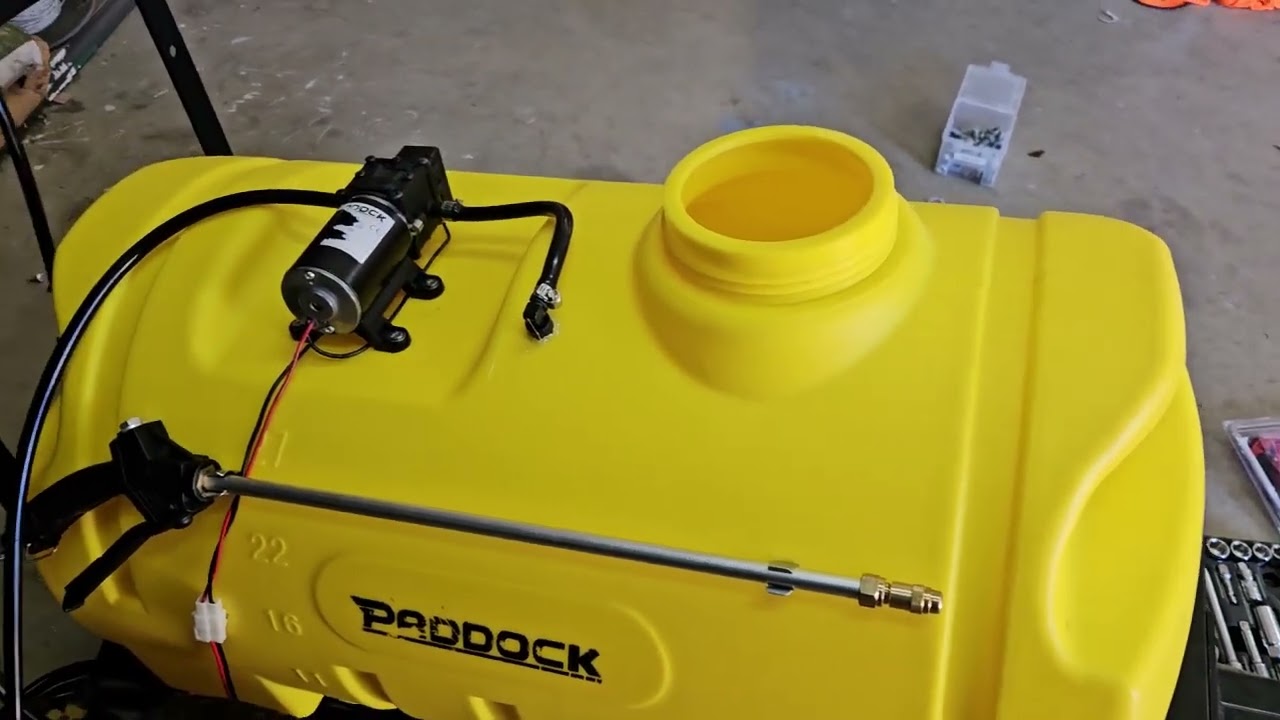 Scintex Paddock weed sprayer