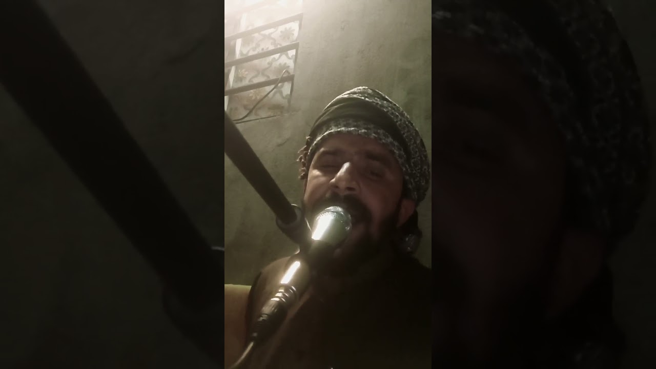 المداح مصطفى العبيدي ياهلي طيبه   الحبيبه من دليلي أشگد قريبه بيها سيدنا محمد صاحب الگبه الرهيبه