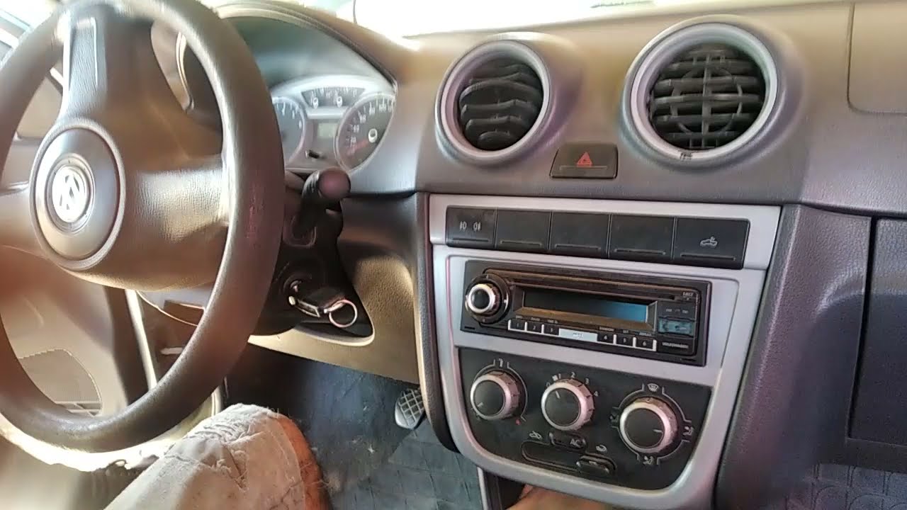 como sacar consola central de  saveiro , fox , voyage  vw