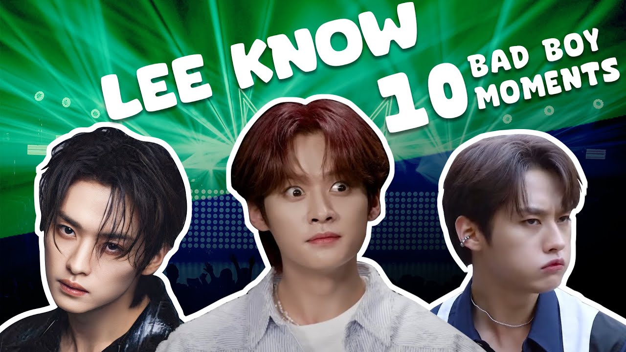 Lee Know SKZ menace 10 Bad Boy Moments #leeknow #leeknowskzmenace